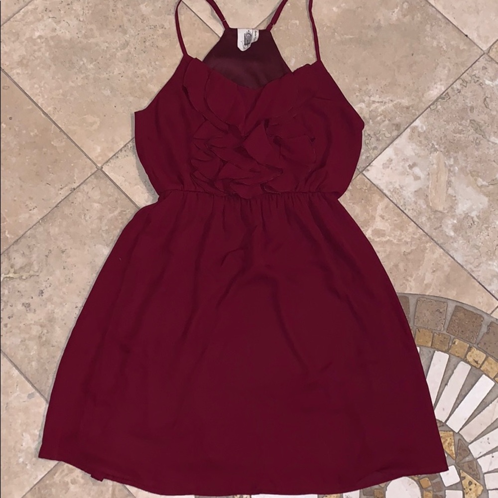 Gorgeous red mini dress